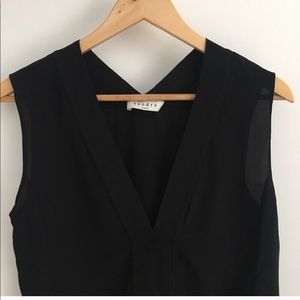 Sandro Paris Silk Blouse